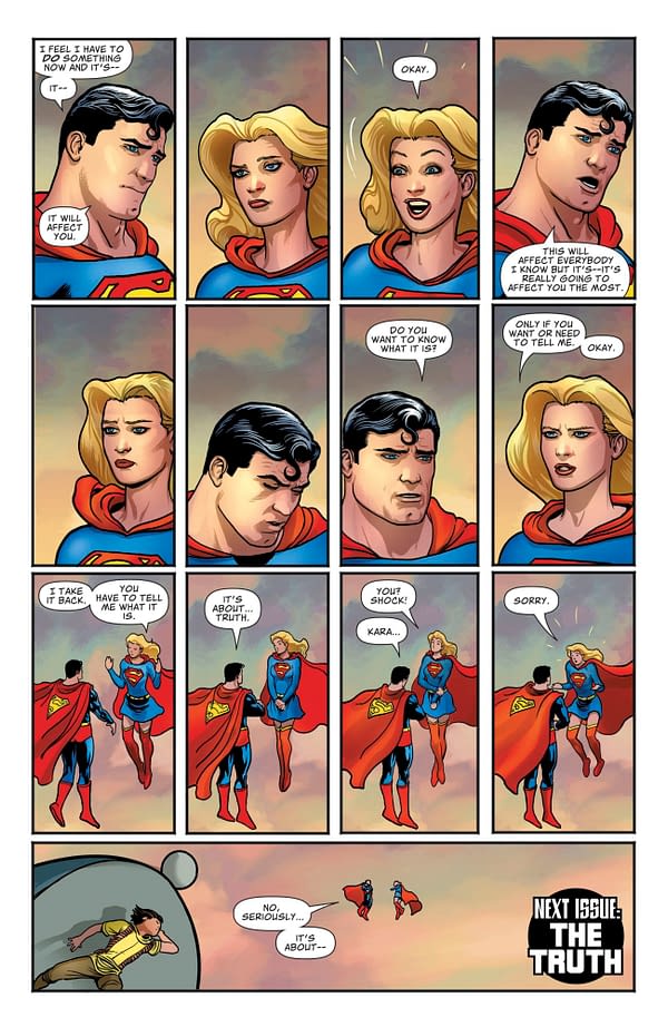 DC Comics Not Reprinting Superman #17 Despite Secret Identity-Revealing