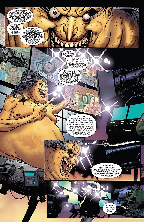 X-Men: Blue art by Jorge Molina, Matt Milla, and Guru-eFX