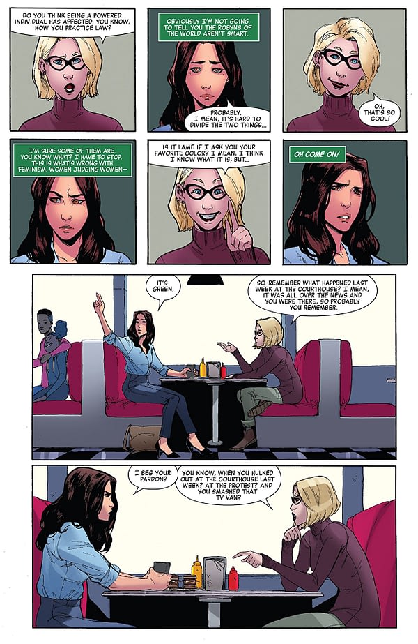 She-Hulk #159 art by Jahnoy Lindsay, Federico Blee, and Chris Sotomayor