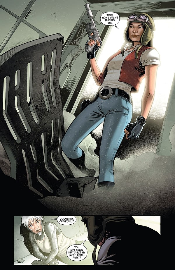 Doctor Aphra #15 art by Emilio Laiso and Rachelle Rosenberg