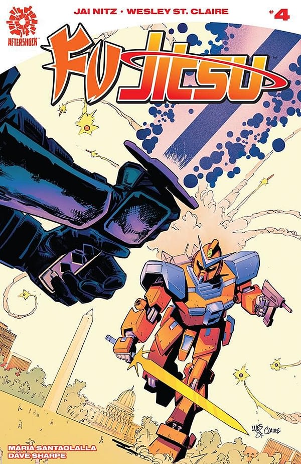 Fu Jitsu #4 cover by Wesley St. Claire