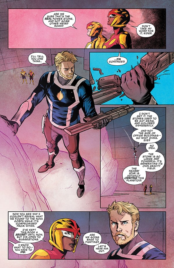 Guardians of the Galaxy #148 art by Marcus To and Ian Herring