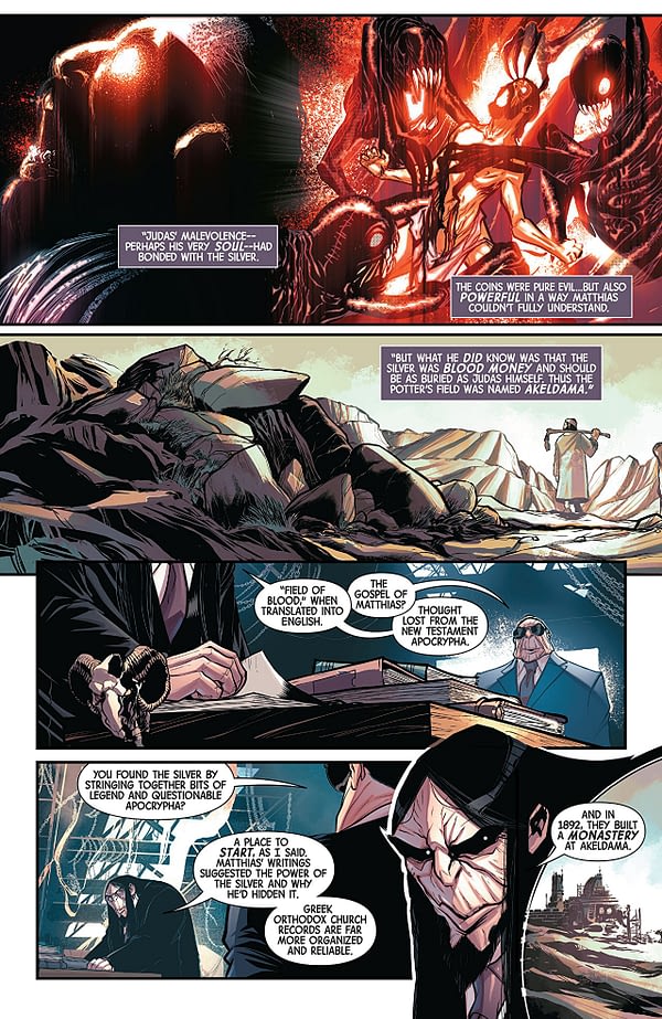 Spirits of Vengeance #3 art by David Baldeon and Andres Mossa