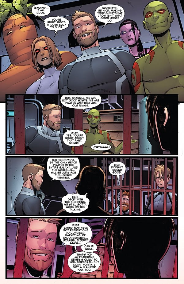 Captain Marvel #128 art by Michele Bandini and Erick Arciniega