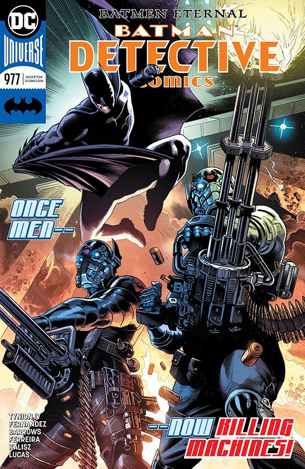Batman: Detective Comics #977 cover by Eddy Barrows