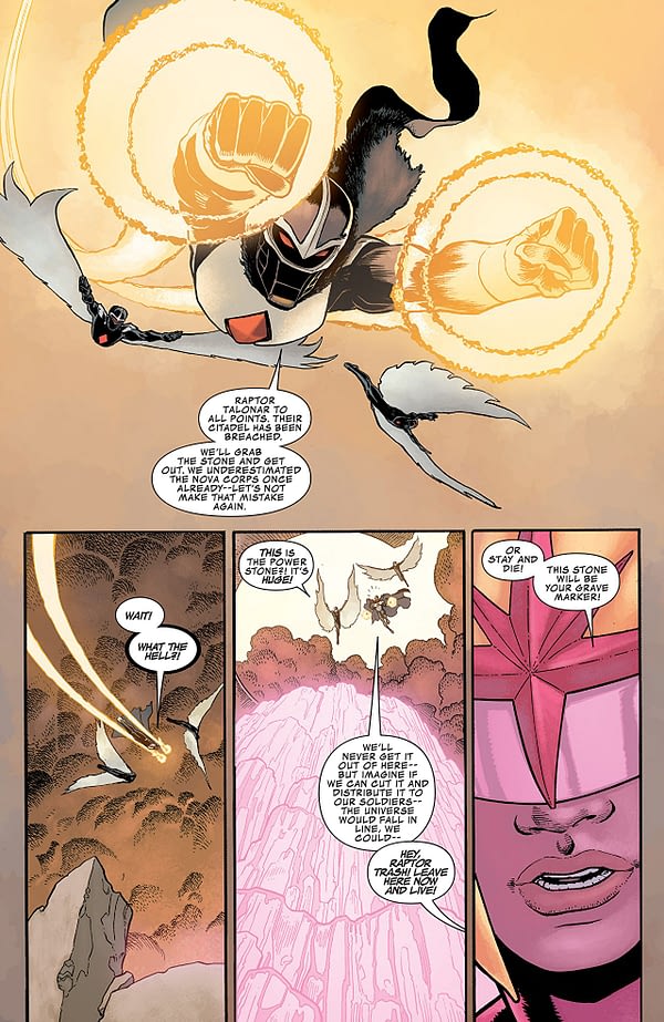 Infinity Countdown #1 art by Aaron Kuder and Jordie Bellaire