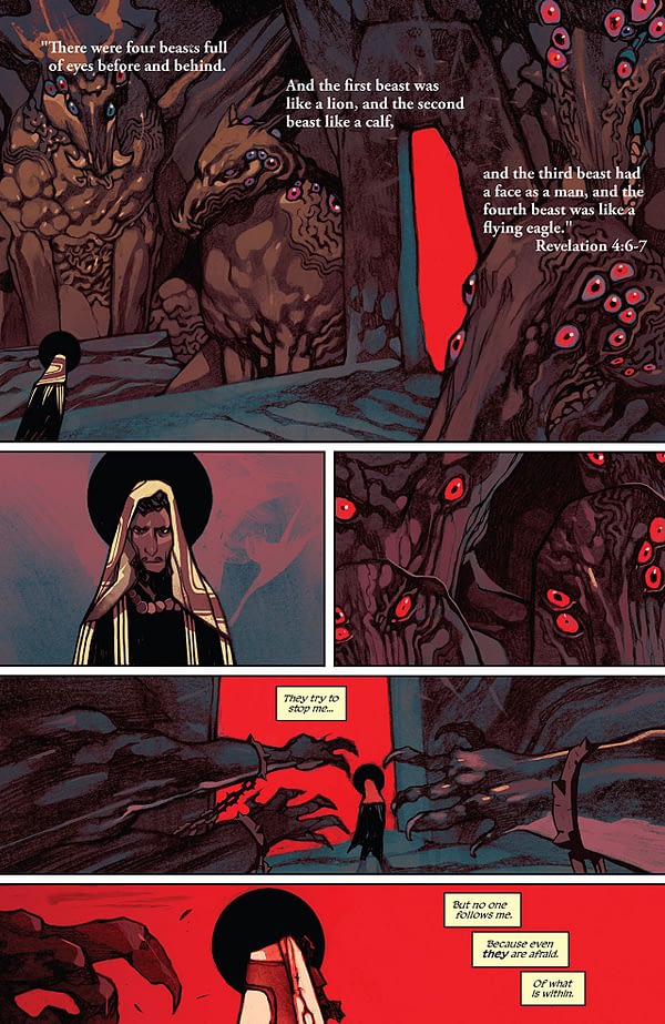 Judas #4 art by Jakub Rebelka