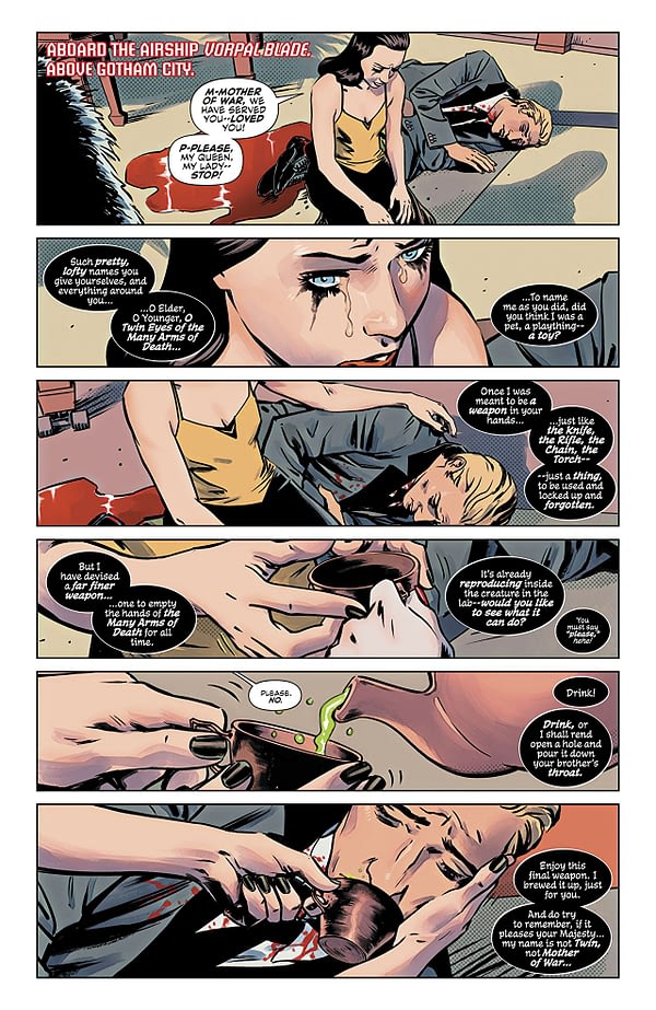 Batwoman #14 art by Fernando Blanco and John Rauch