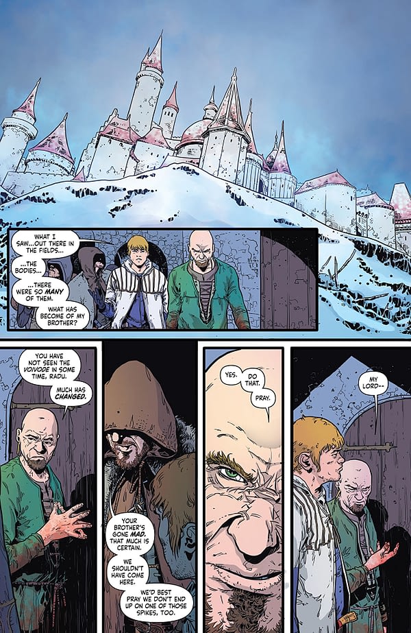 Brothers Dracul #1 art by Mirko Colak and Maria Santaolalla