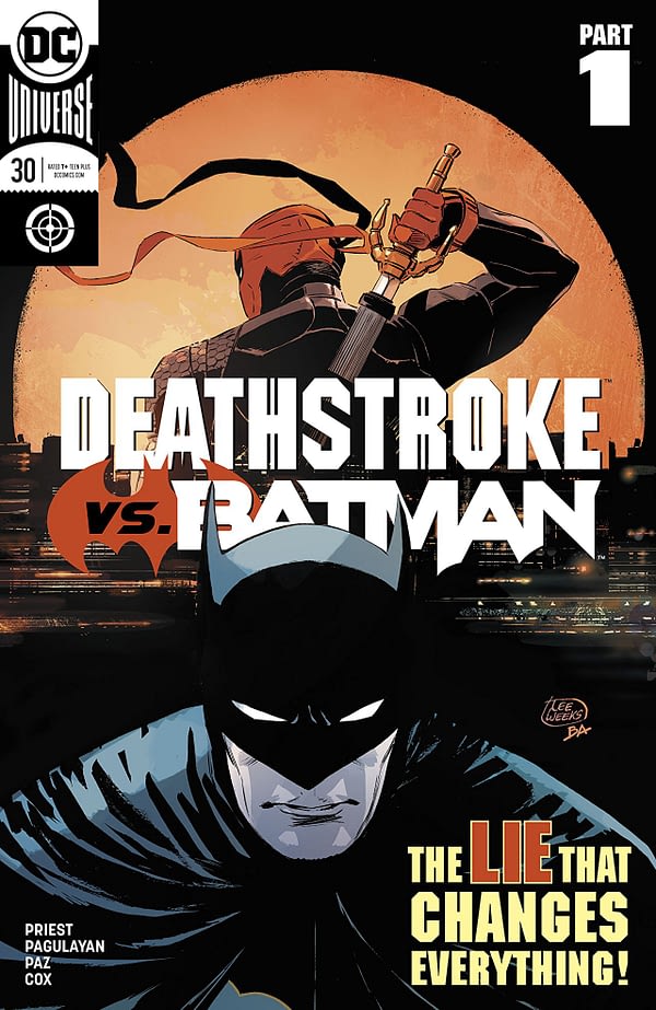 Deathstroke #30 cover by Lee Weeks and Brad Anderson