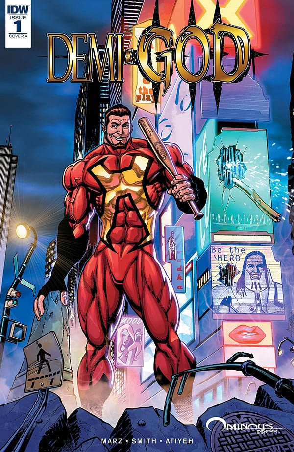 Demi-God #1 cover by Andy Smith