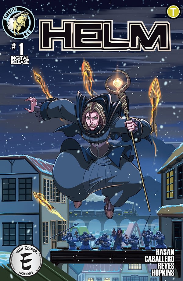 Helm #1 cover by Mauricio Caballero