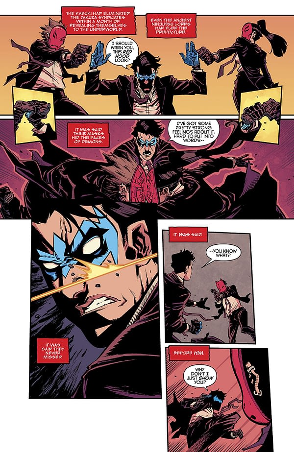 Nightwing #42 art by Jorge Corona and Mat Lopes