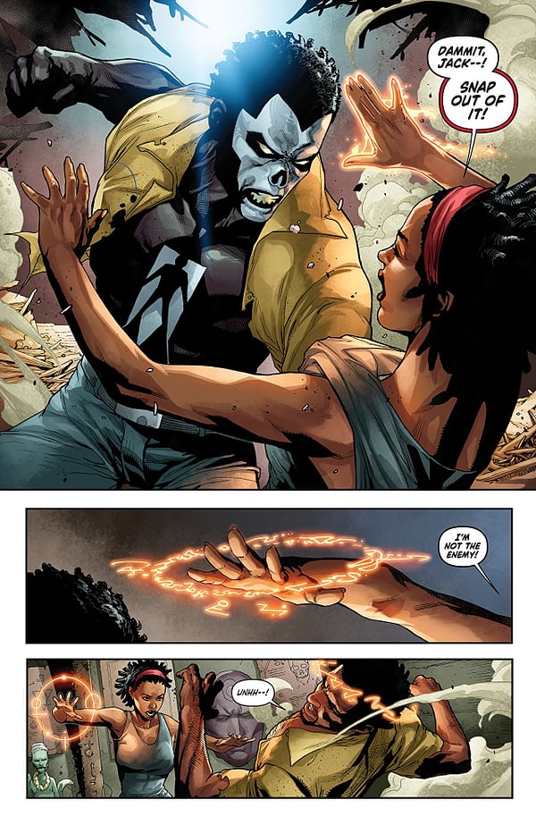 Shadowman #2 art by Stephen Segovia and Ulises Arreola