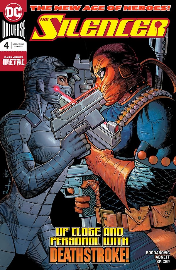 Silencer #4 cover by John Romita Jr., Sandra Hope, and Dean White