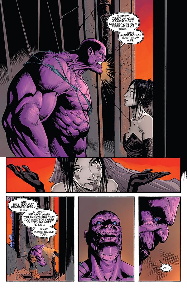 Thanos #18 art by Geoff Shaw and Antonio Fabela