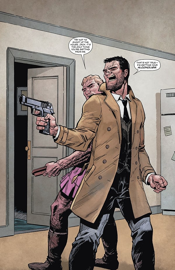 Analog #2 art by David O'Sullivan and Mike Spicer