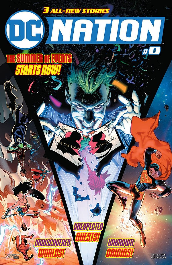 DC Natioon #0 cover by Jorge Jimenez and Alejandro Sanchez