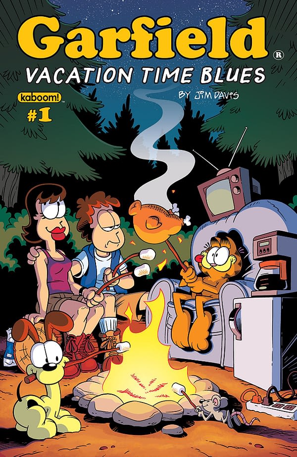 Garfield 2018 Vacation Time Blues cover by Andy Hirsch