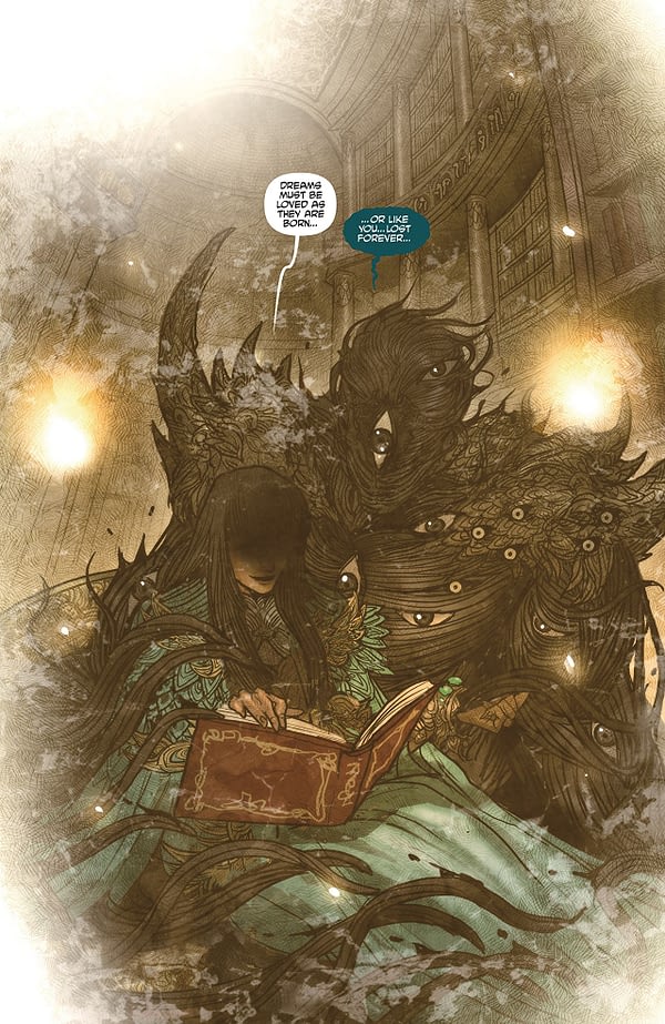 Monstress #16 art by Sana Takeda