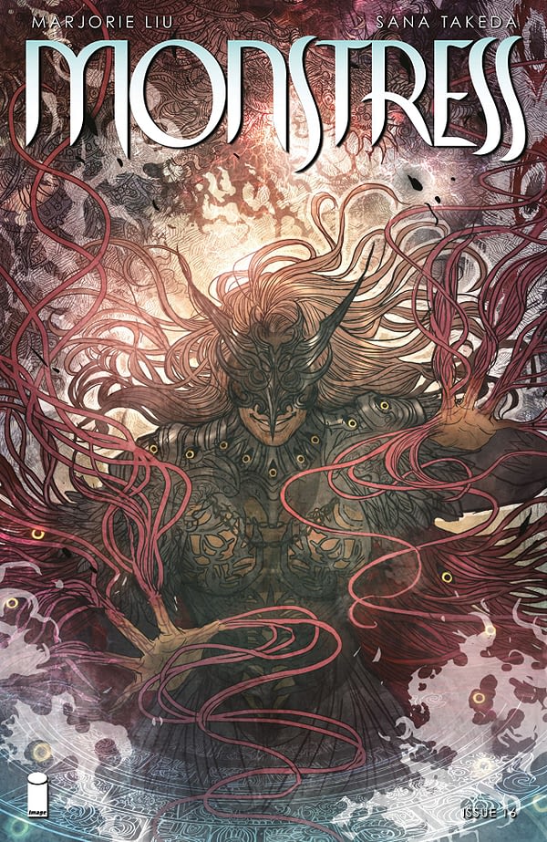 Monstress #16 cover by Sana Takeda