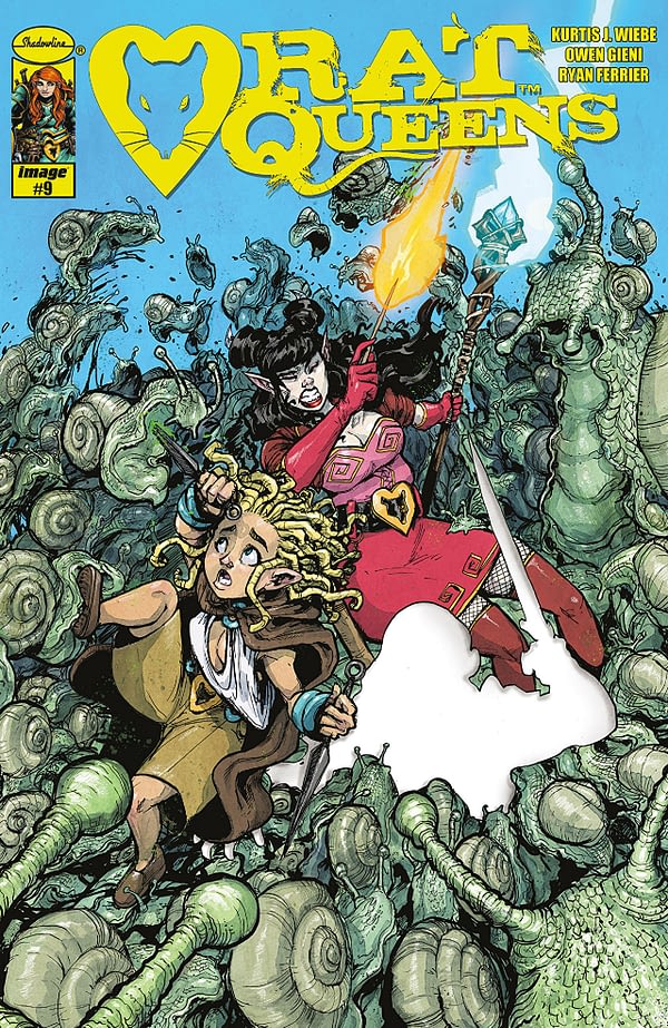Rat Queens #9 cover by Leila del Duca and Owen Gieni