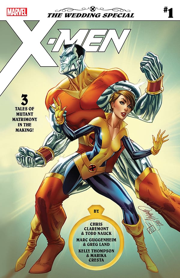 X-Men Wedding Special #1 cover by J. Scott Campbell and Sabine Rich