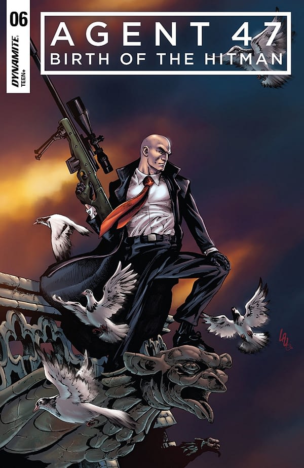 Agent 47: Birth of a Hitman #6 cover by Jonathan Lau and Omi Remalante