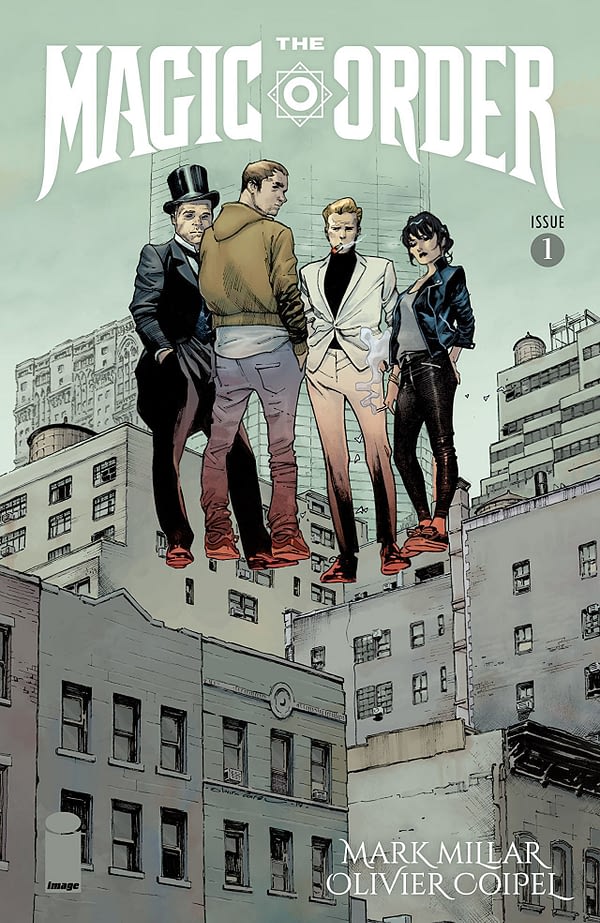 Magic Order #1 cover by Olivier Coipel and Dave Stewart