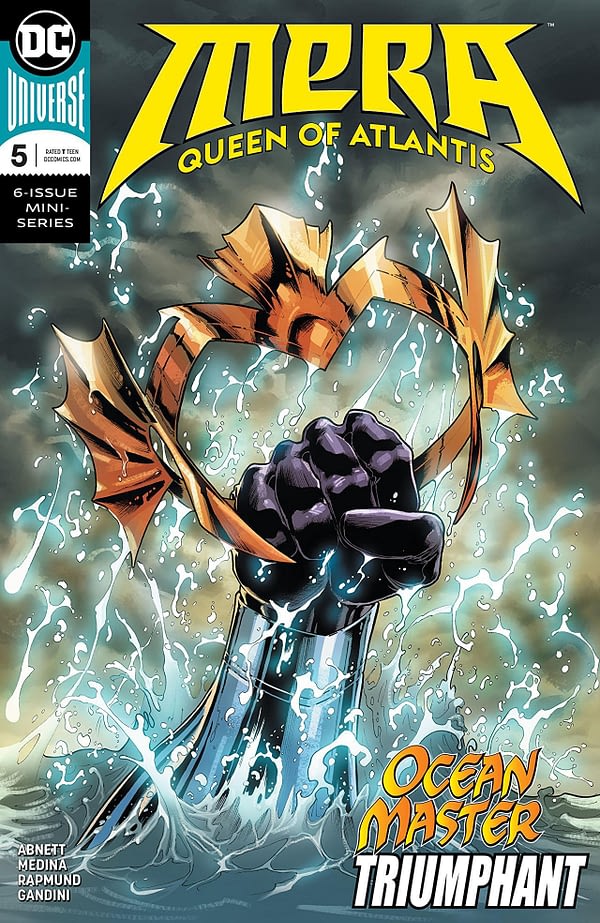 Mera: Queen of Atlantis #5 cover by Nicola Scott and Romulo Fajardo Jr.