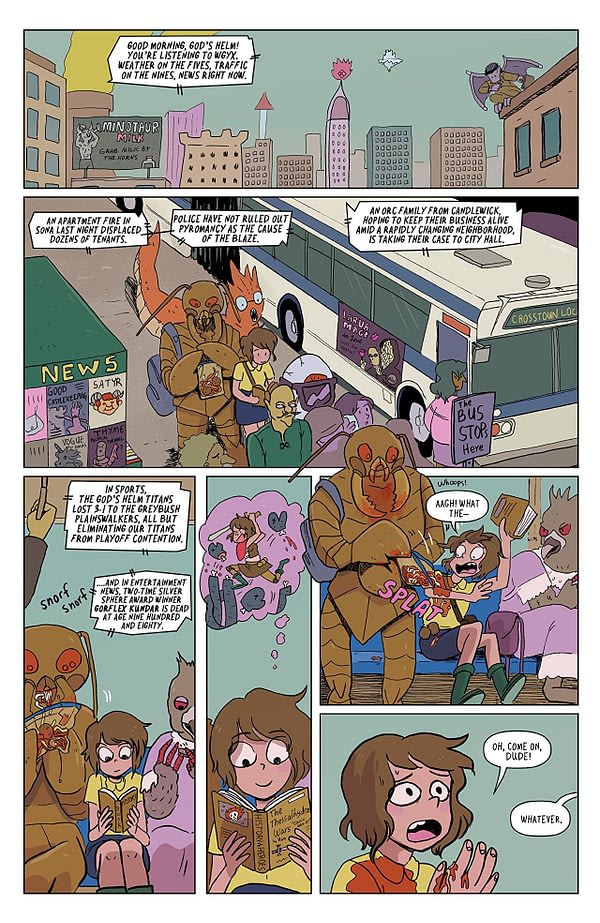 Modern Fantasy #1 art by Kristen Gudsnuk