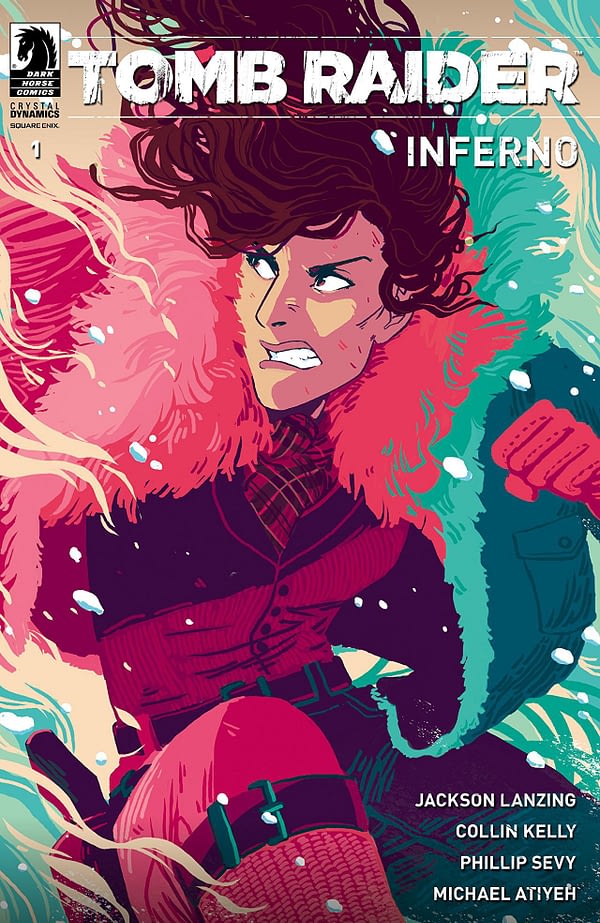 Tomb Raider: Inferno #1 cover by Hannah Templer