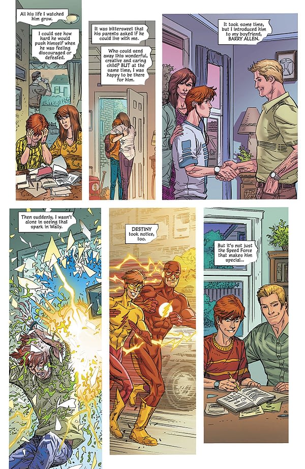 The Flash #51 art by Scott Kolins and Luis Guerrero