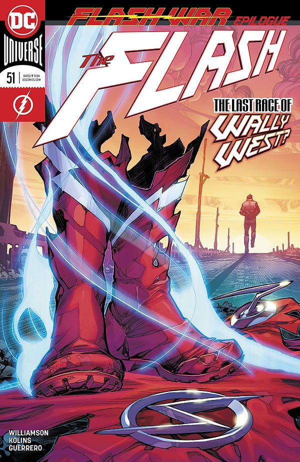 The Flash #51 cover by Howard Porter and Hi-Fi