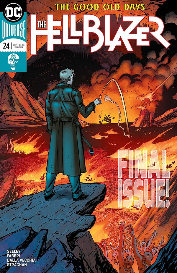 Hellblazer #24 cover by Tim Seeley and Chris Sotomayor