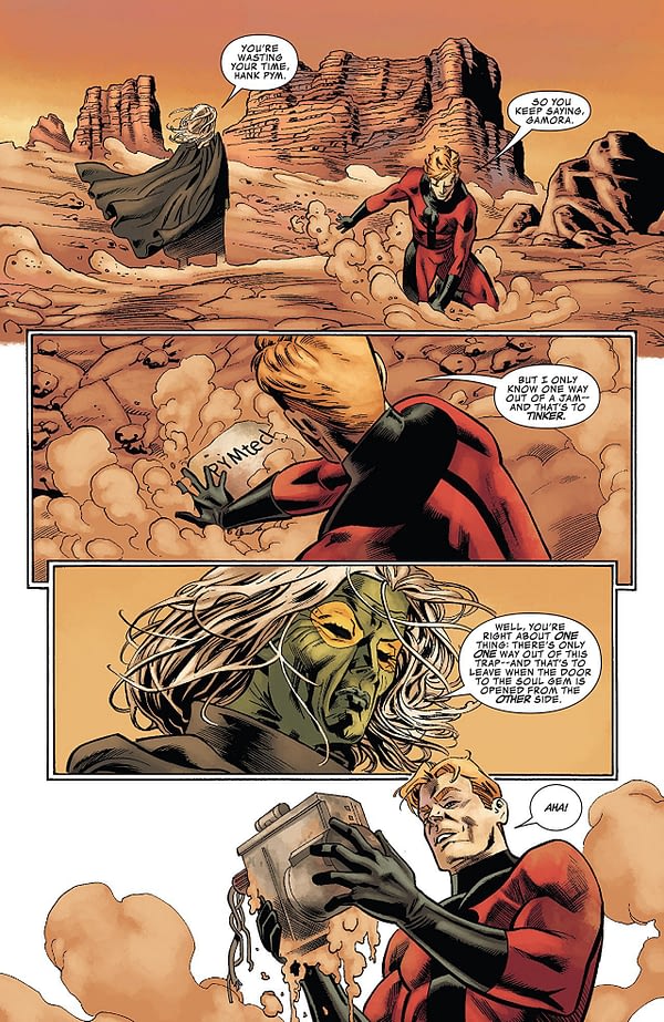Infinity Countdown #5 art by Mike Hawthorne, Jose Marzan Jr., and Jordie Bellaire