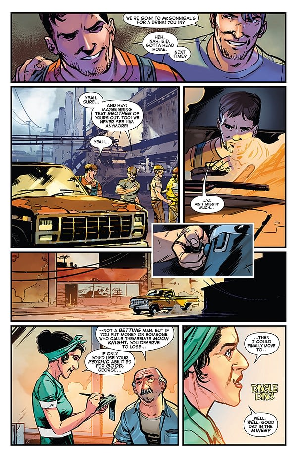 Marvel Two-in-One #8 art by Ramon K. Perez and Federico Blee