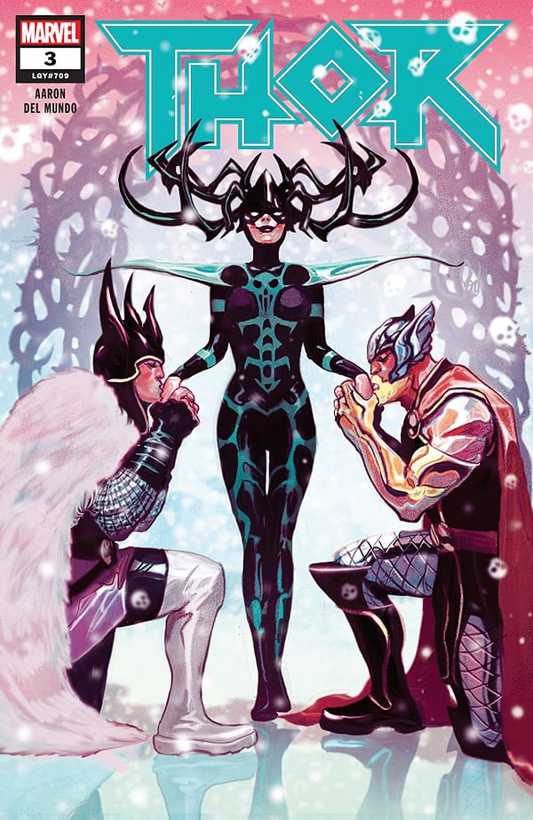 Thor #3 cover by Mike del Mundo