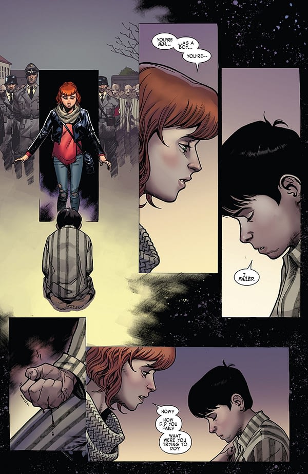 X-Men: Blue #31 art by Jorge Molina and Matt Milla