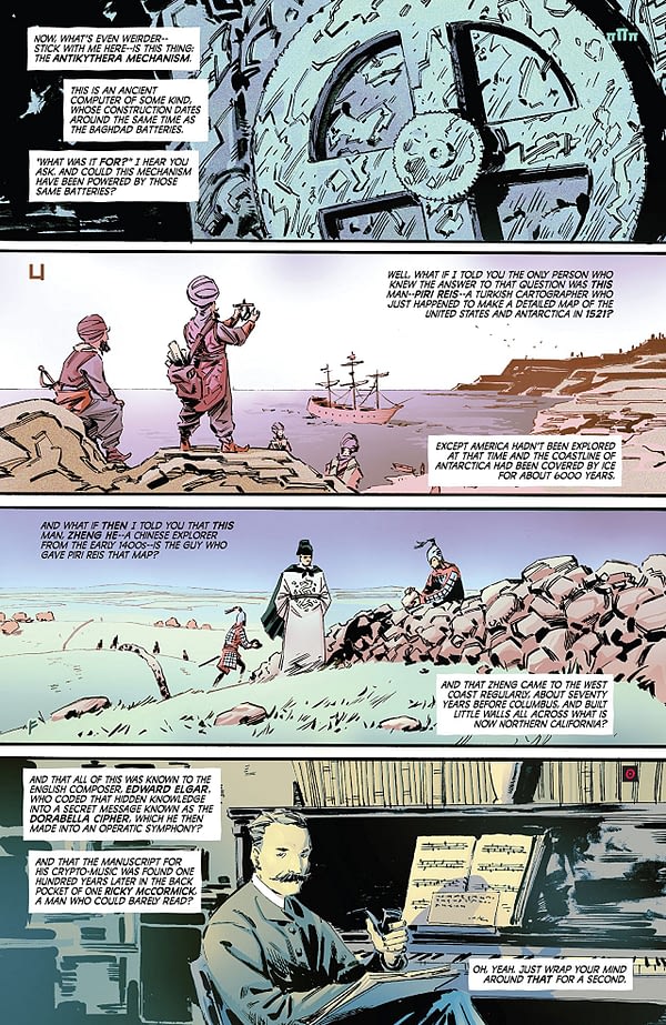 Beyonders #1 art by Wesley St. Claire