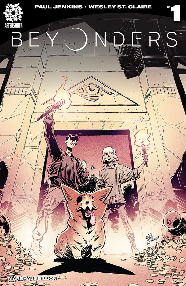 Beyonders #1 cover by Wesley St. Claire