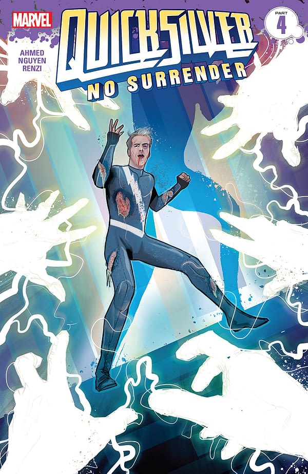 Quicksilver: No Surrender #4 cover by Martin Simmonds