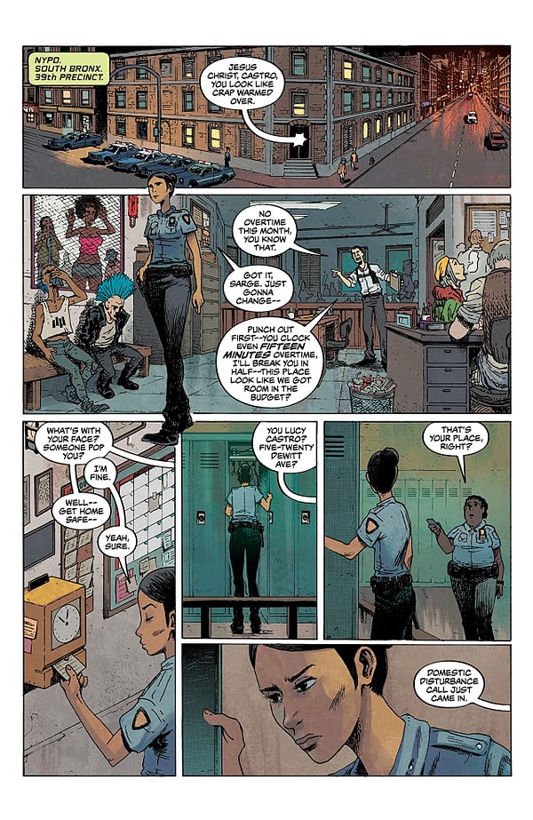 Terminator: Sector War #1 art by Jeff Stokely and Triona Farrell
