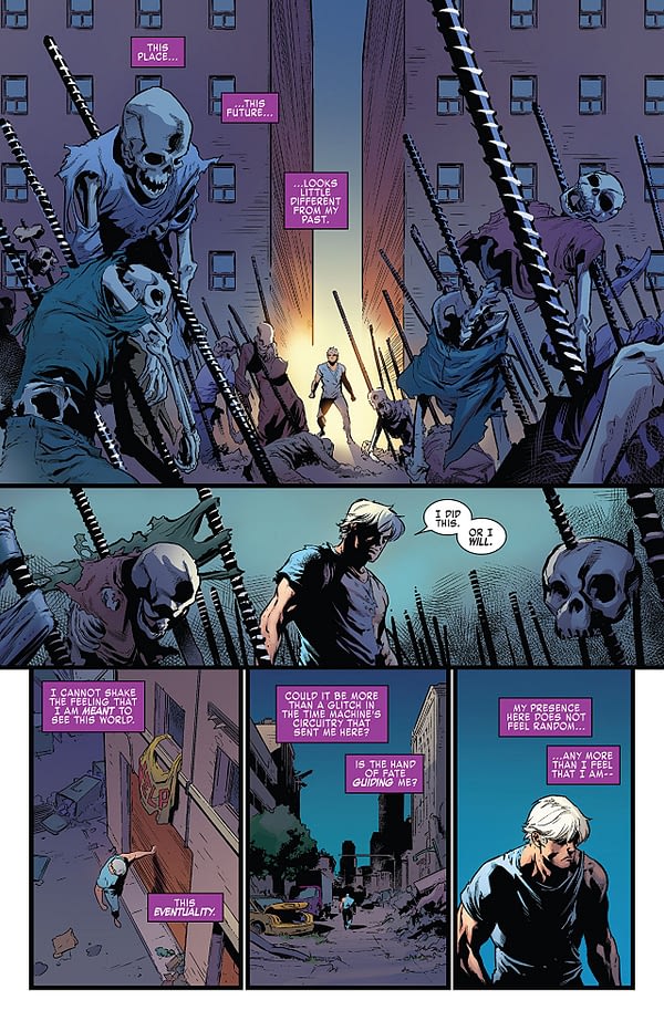 X-Men: Blue #33 art by Marcus To and Matt Milla