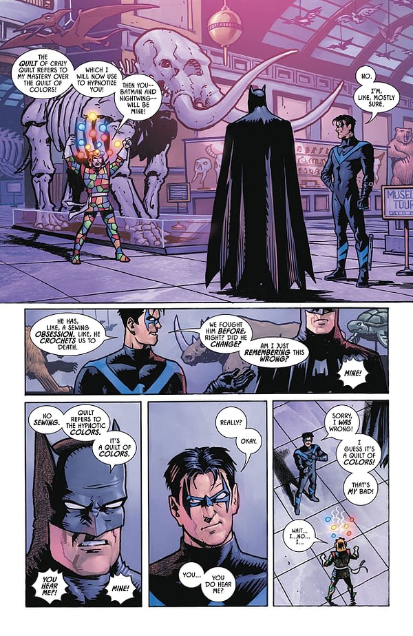 Batman #54 art by Matt Wagner and Tomeu Morey