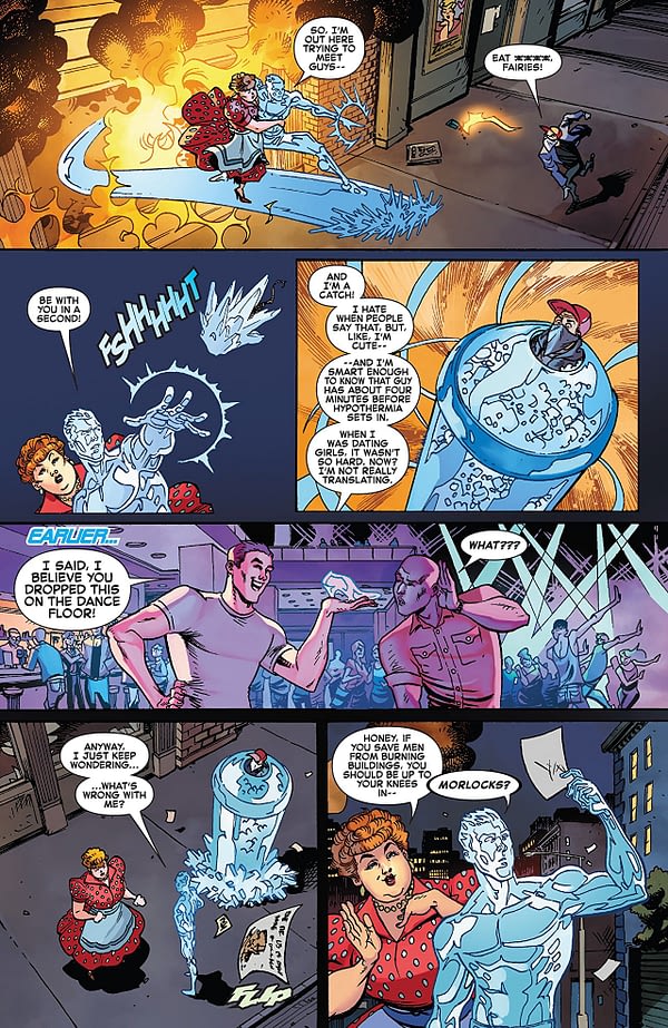 Iceman #1 art by Nathan Stockman and Federico Blee