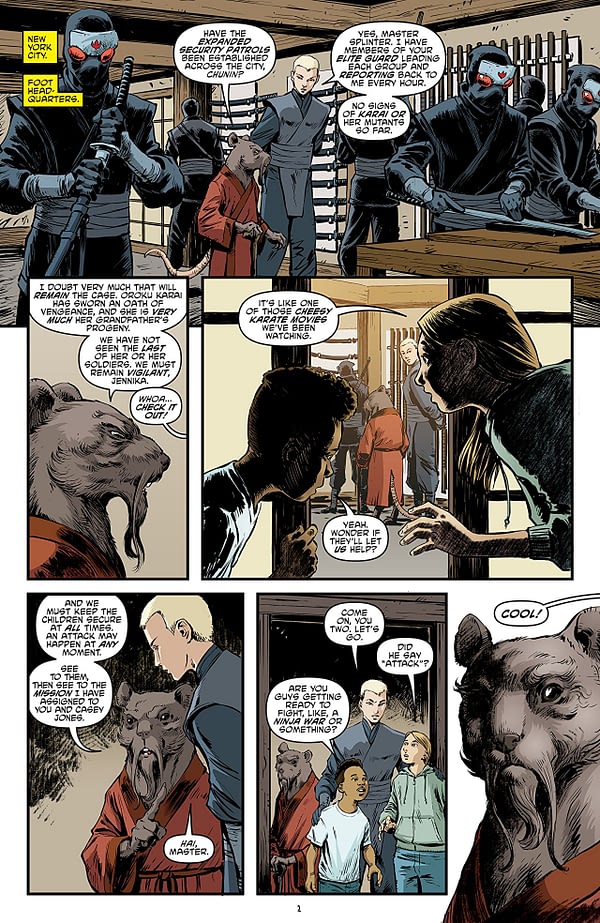 'TMNT' Kicks off a "City at War" with Issue 93
