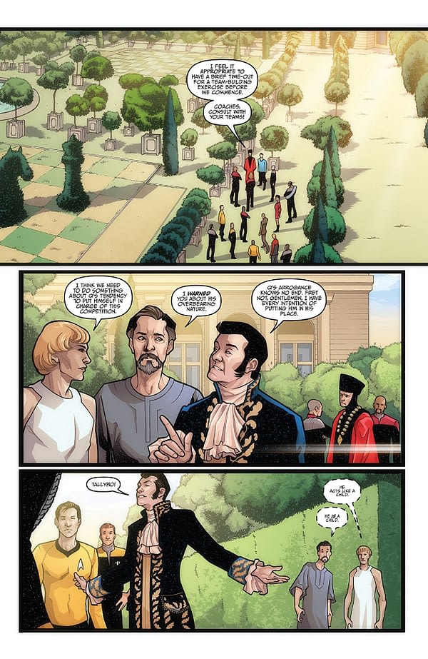 'Star Trek: The Q Conflict' #3 Heavy on Charm, Light on Substance