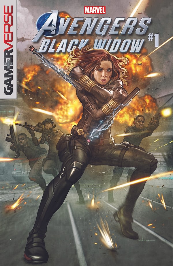 Captain America and Black Widow Get Marvel's Avengers Video Game Prequel Comics in March