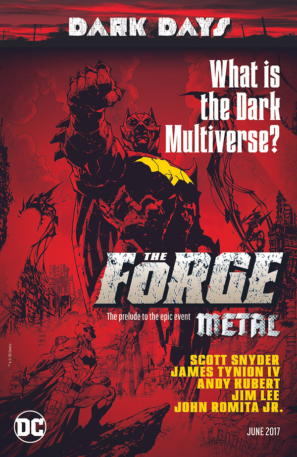Advertising DC Comics' Dark Multiverse - And Making It Sentient?